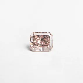 0.36ct 4.46x3.68x2.31mm GIA SI1 Fancy Orangy Pink Cut Corner Rectangle Brilliant  24123-01