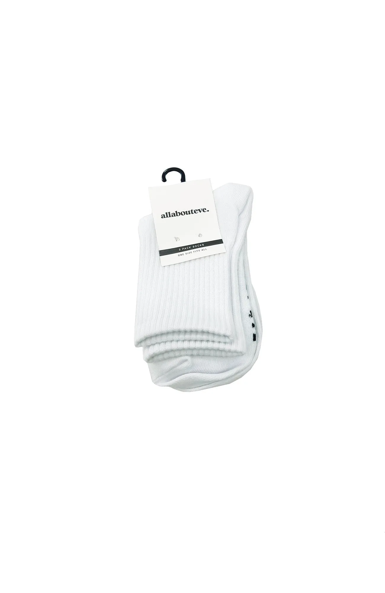 AAE Ankle Socks 3PK White