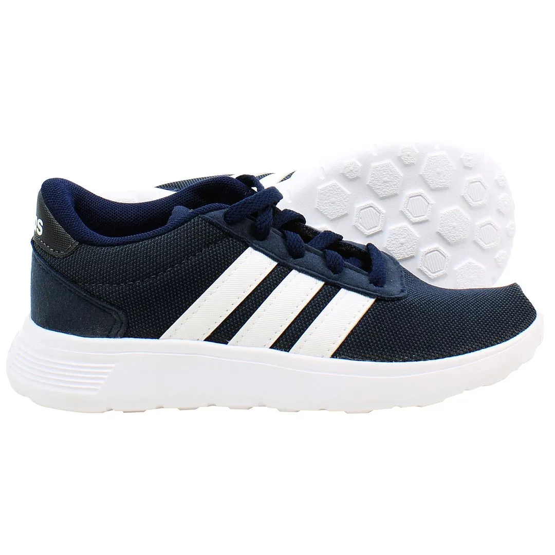 Adidas Lite Racer K Kids Blue Trainers