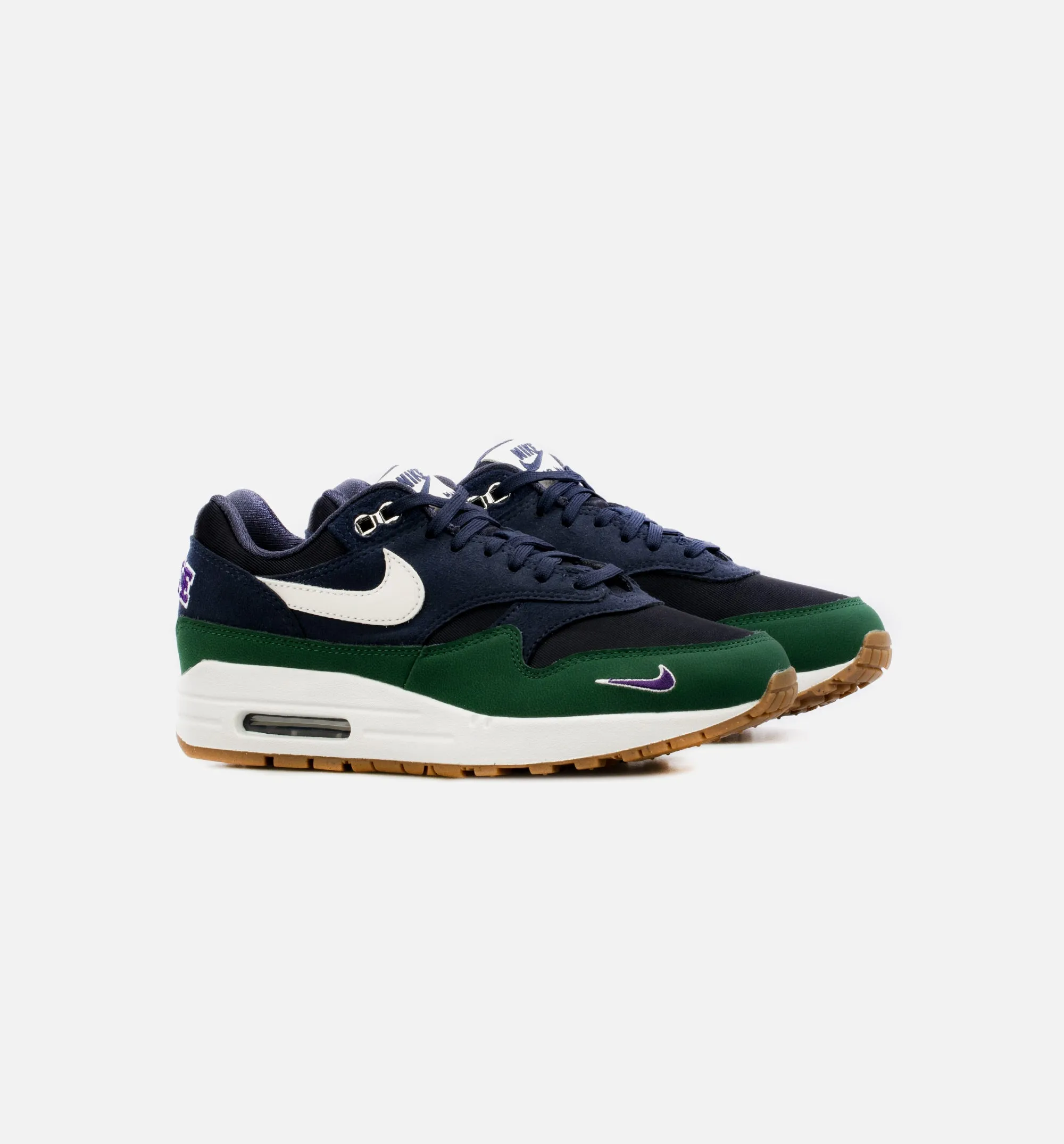 Air Max 1 '87 Obsidian Womens Lifestyle Shoe - Blue/Green