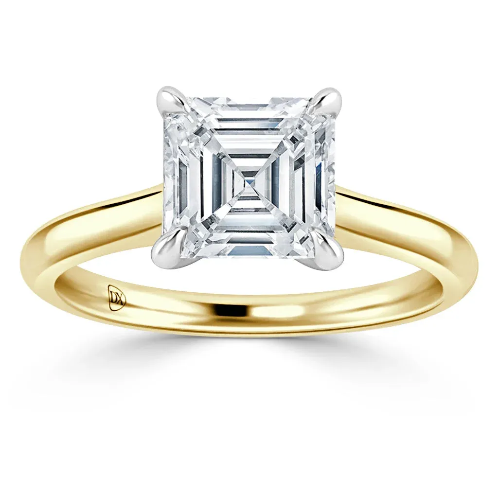 Alexandra - 18ct Yellow Gold - Asscher