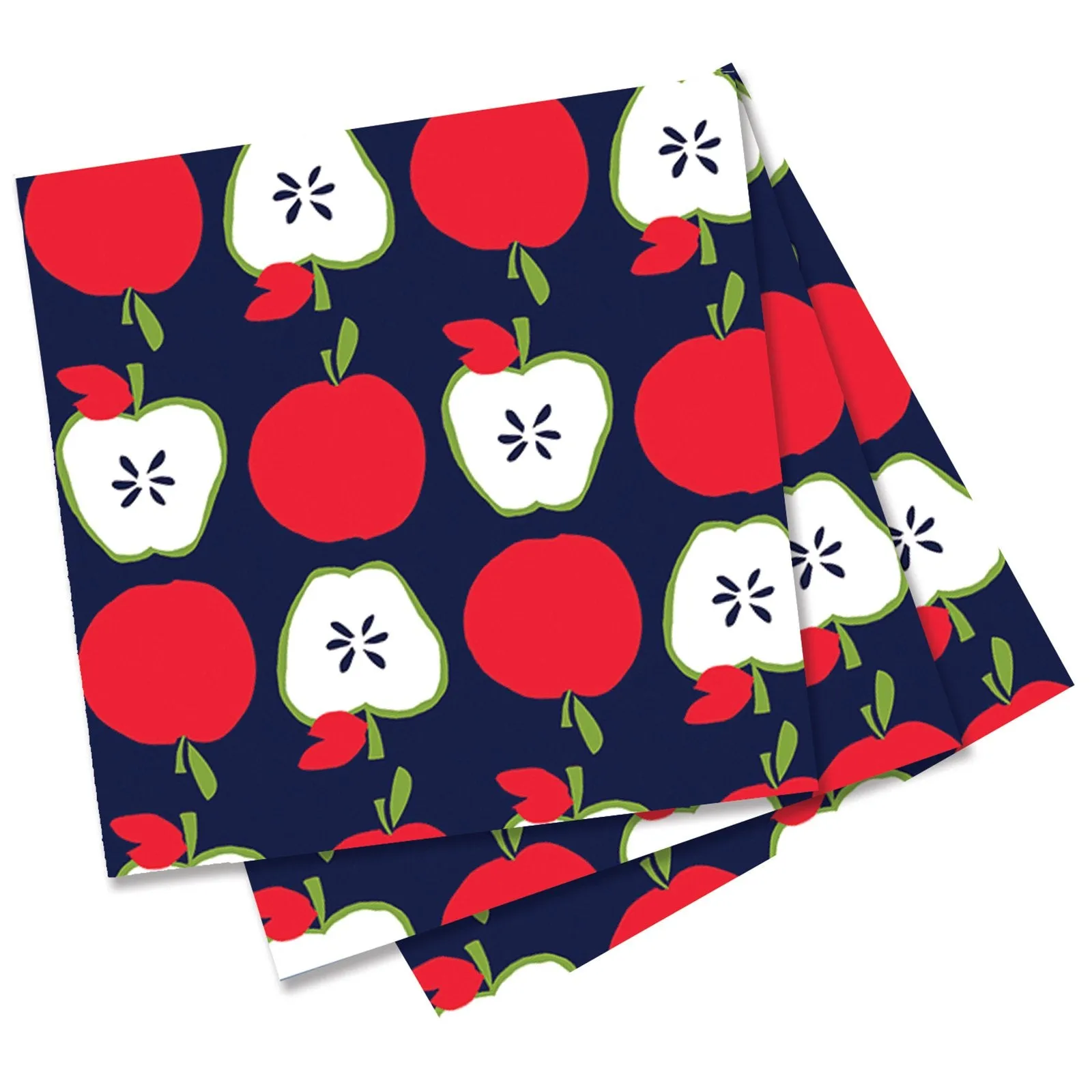 Apples Paper Cocktail Napkins (Pack of 20)