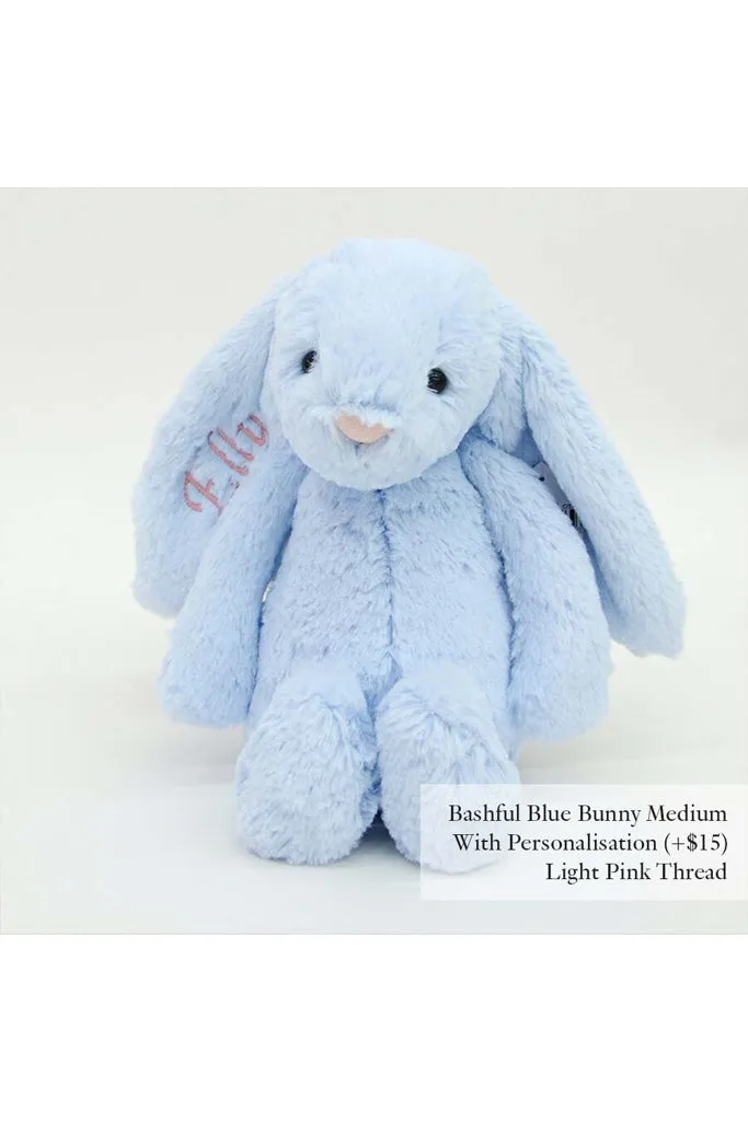 Bashful Blue Bunny