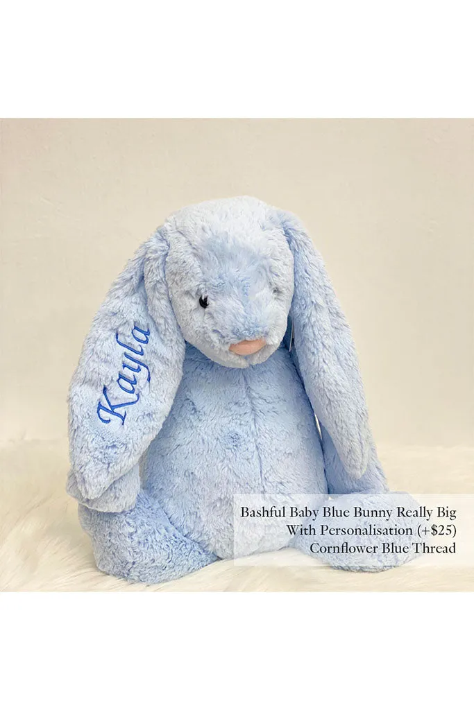 Bashful Blue Bunny