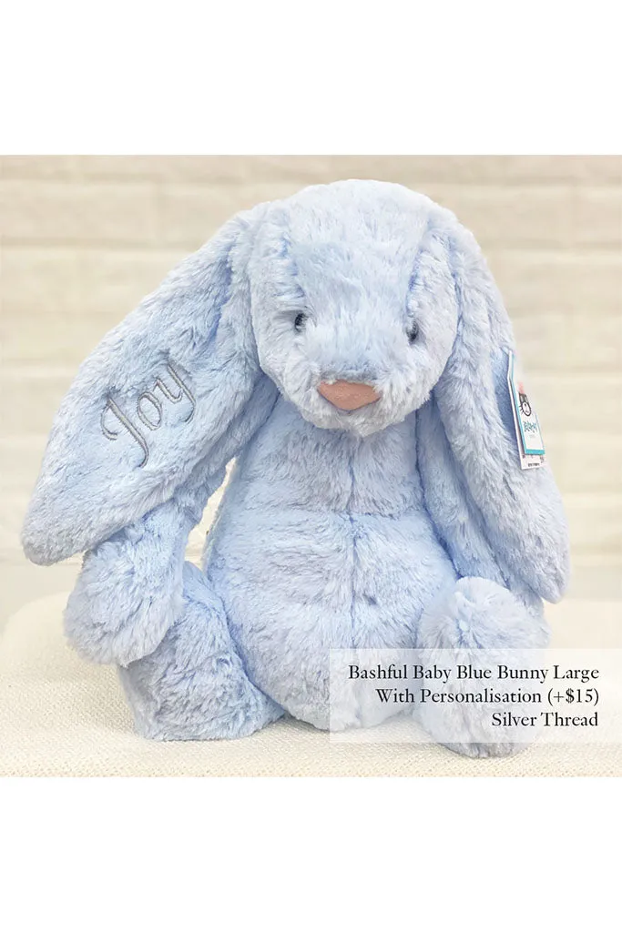 Bashful Blue Bunny