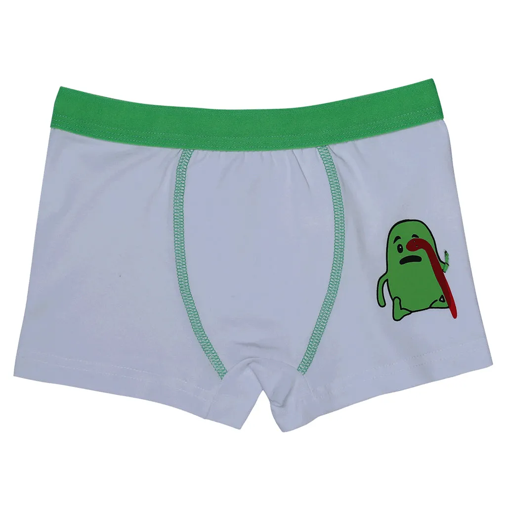 Boys Boxers  c.410 Green and Gray