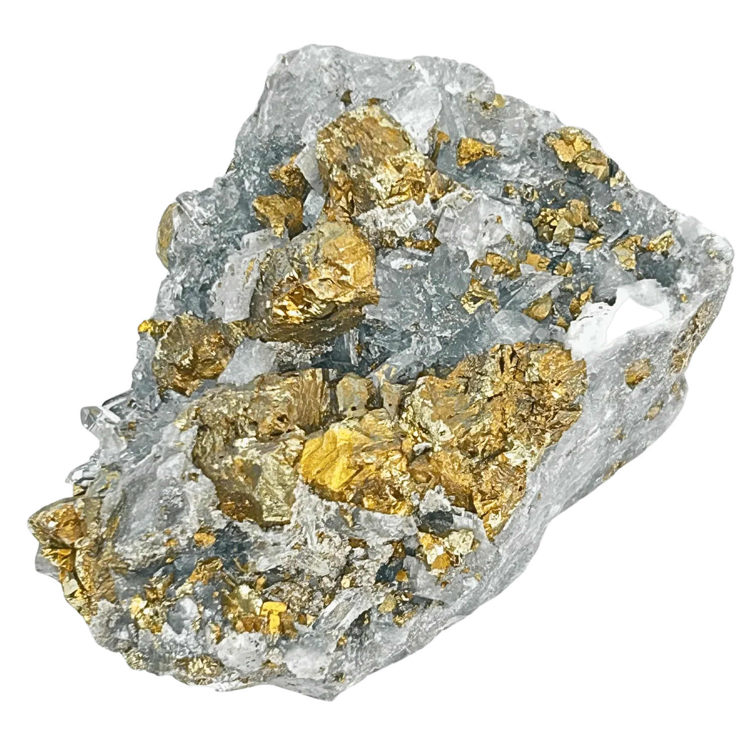 Chalcopyrite in Quartz #312