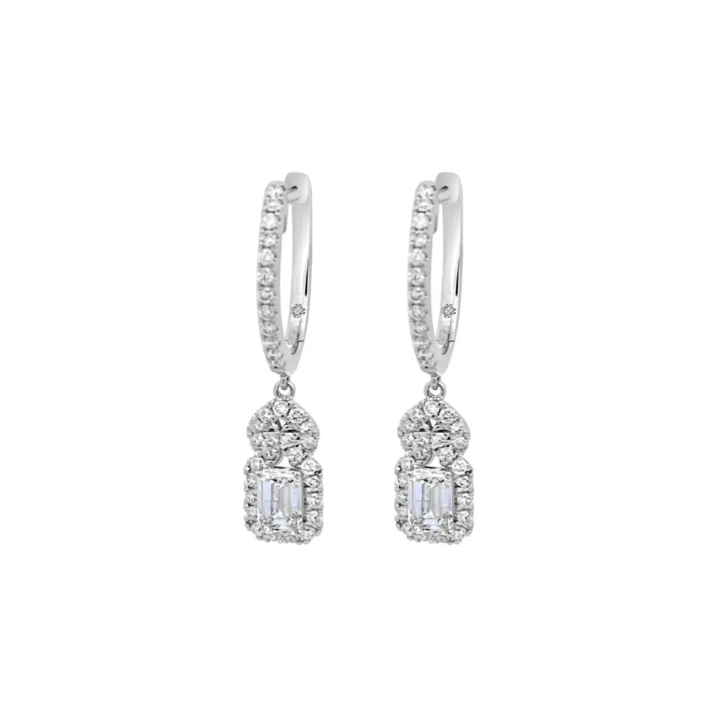 Clara by Martin Binder Diamond Dangle Earrings (1.00 ct. tw.)