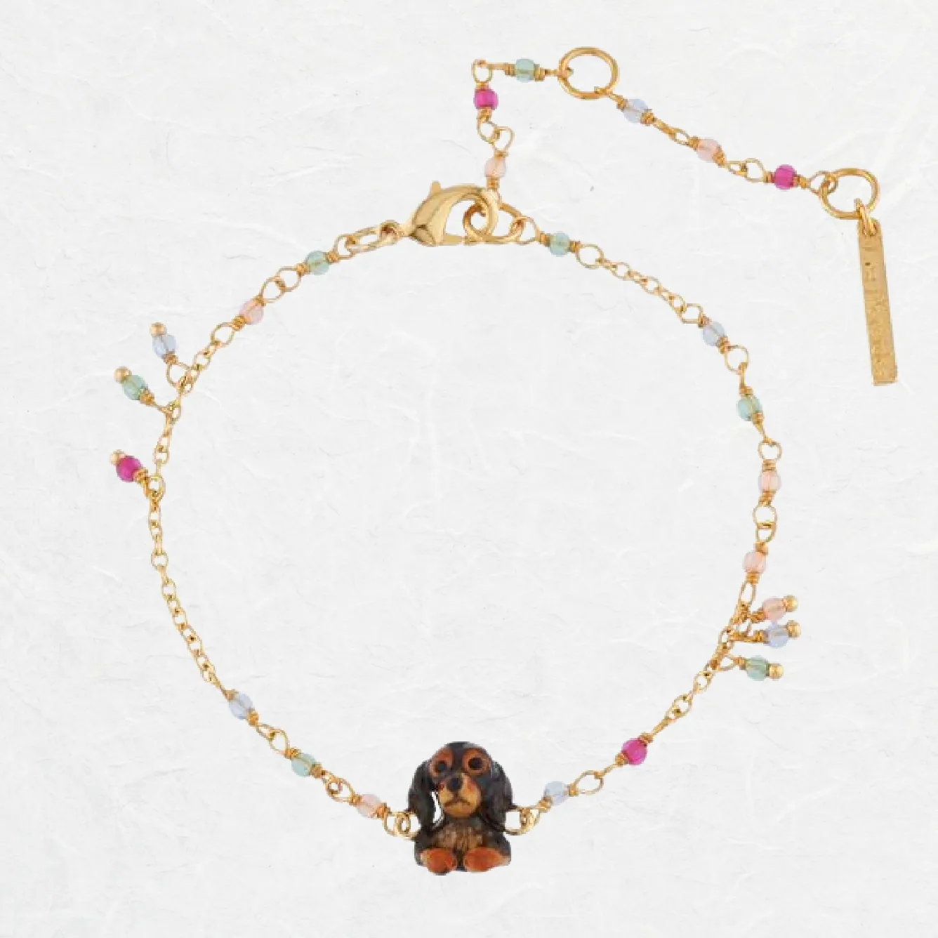 Dachshund Charm Bracelet