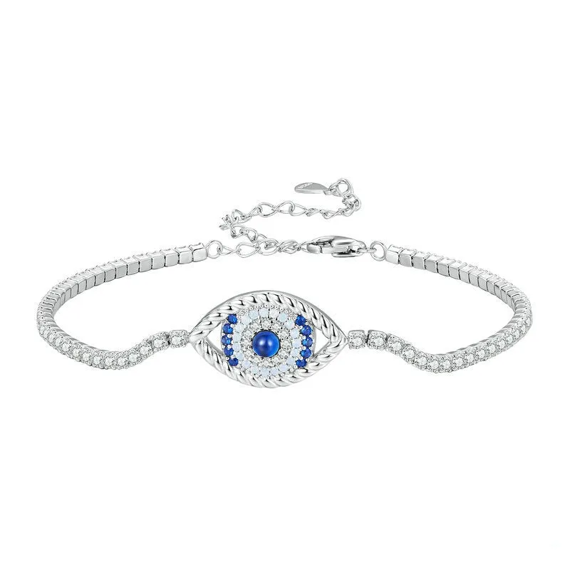 Devil's Eye Mystical Tennis Bracelet