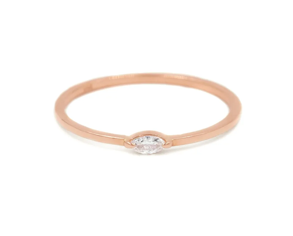 Diamond Lorelei Ring