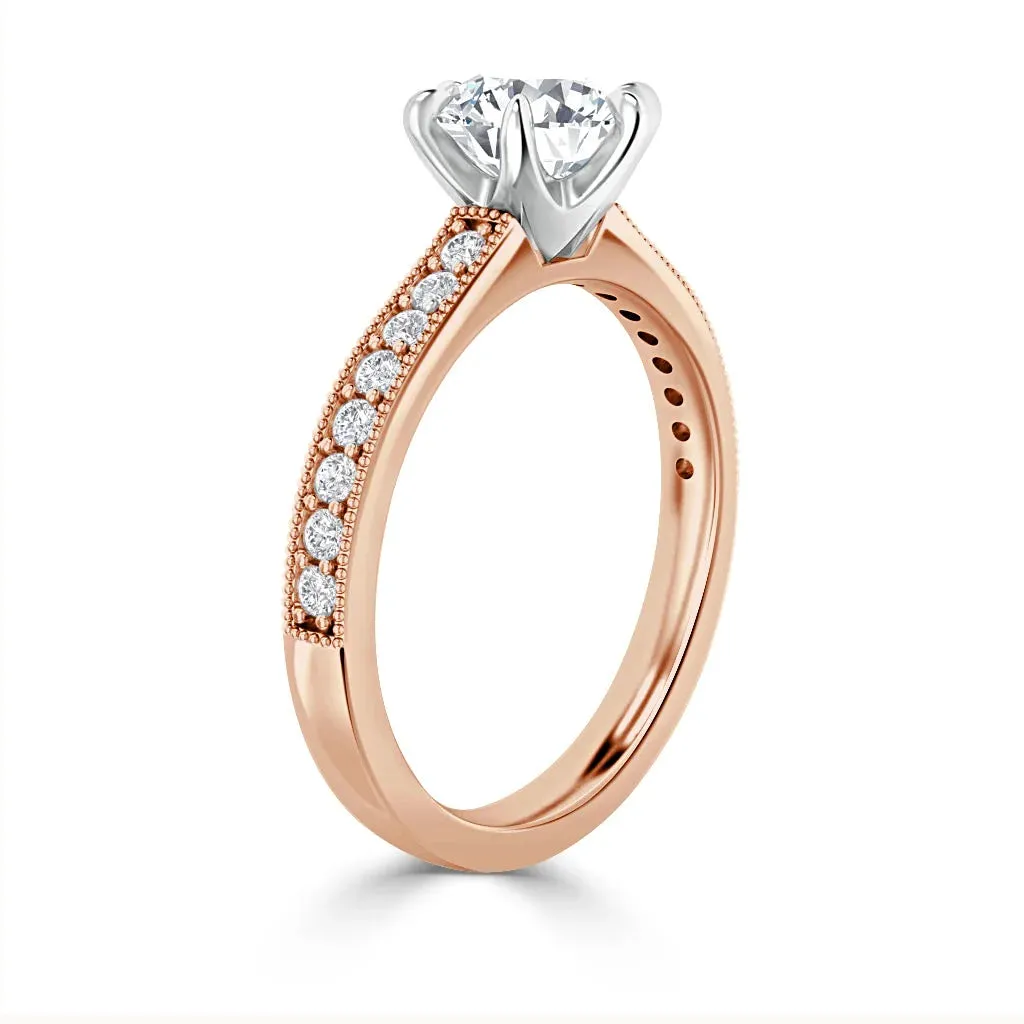 Emma - 18ct Rose Gold - Round