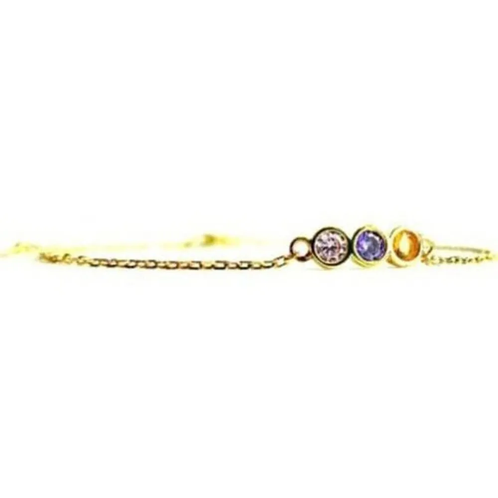 February Birthstone Bracelet