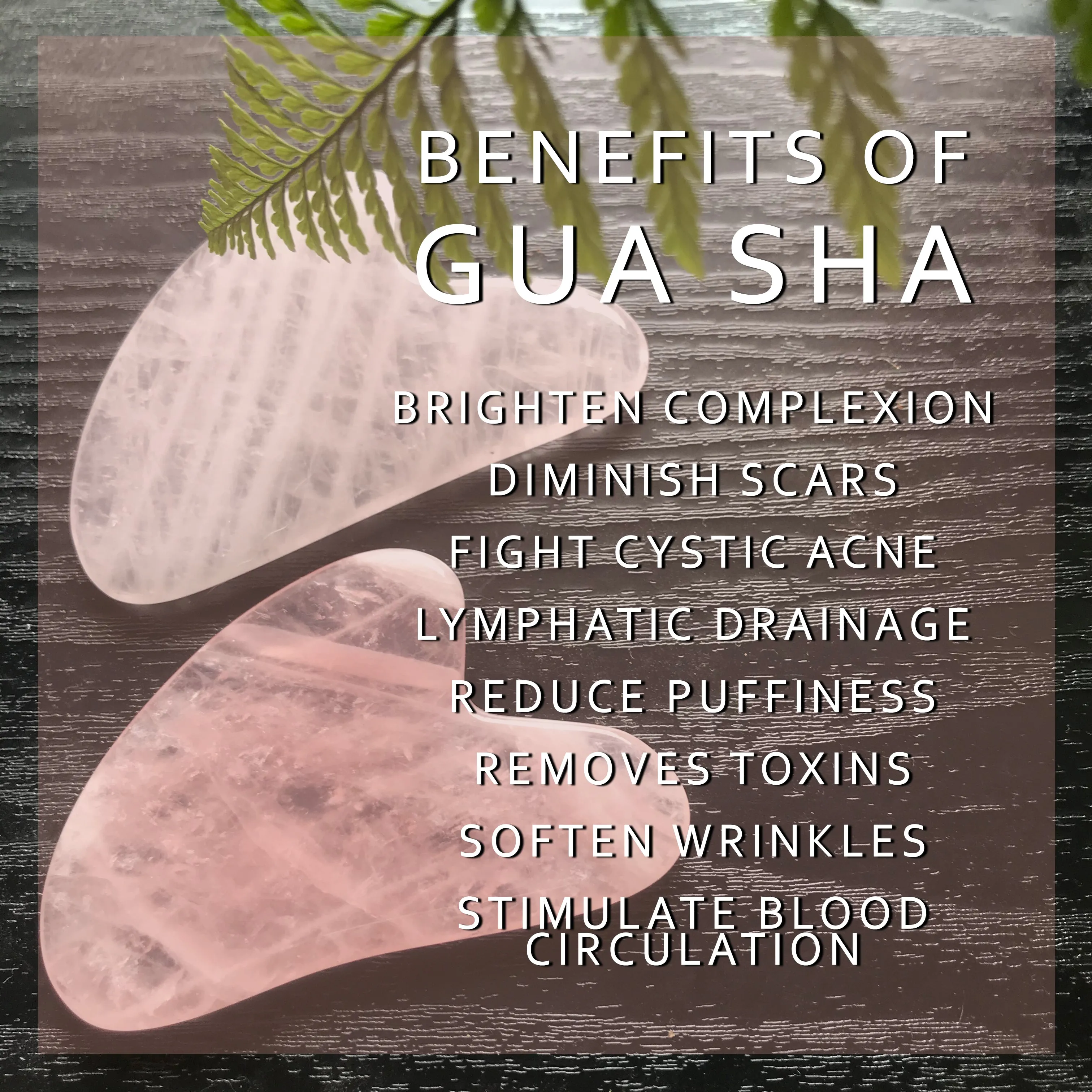 Genuine Rose Quartz Gua Sha Tool | High-quality Facial Massage Natural Health Product