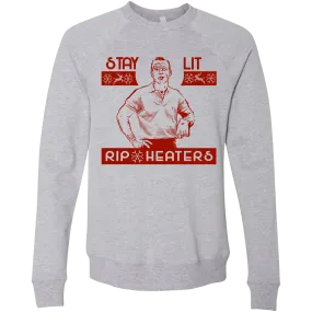 Golf Stay Lit Rip Heaters Unisex Ugly Sweatshirt