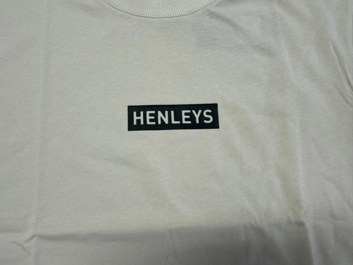 HENLEYS MEN'S MICRO STAPLE CREAM TEE