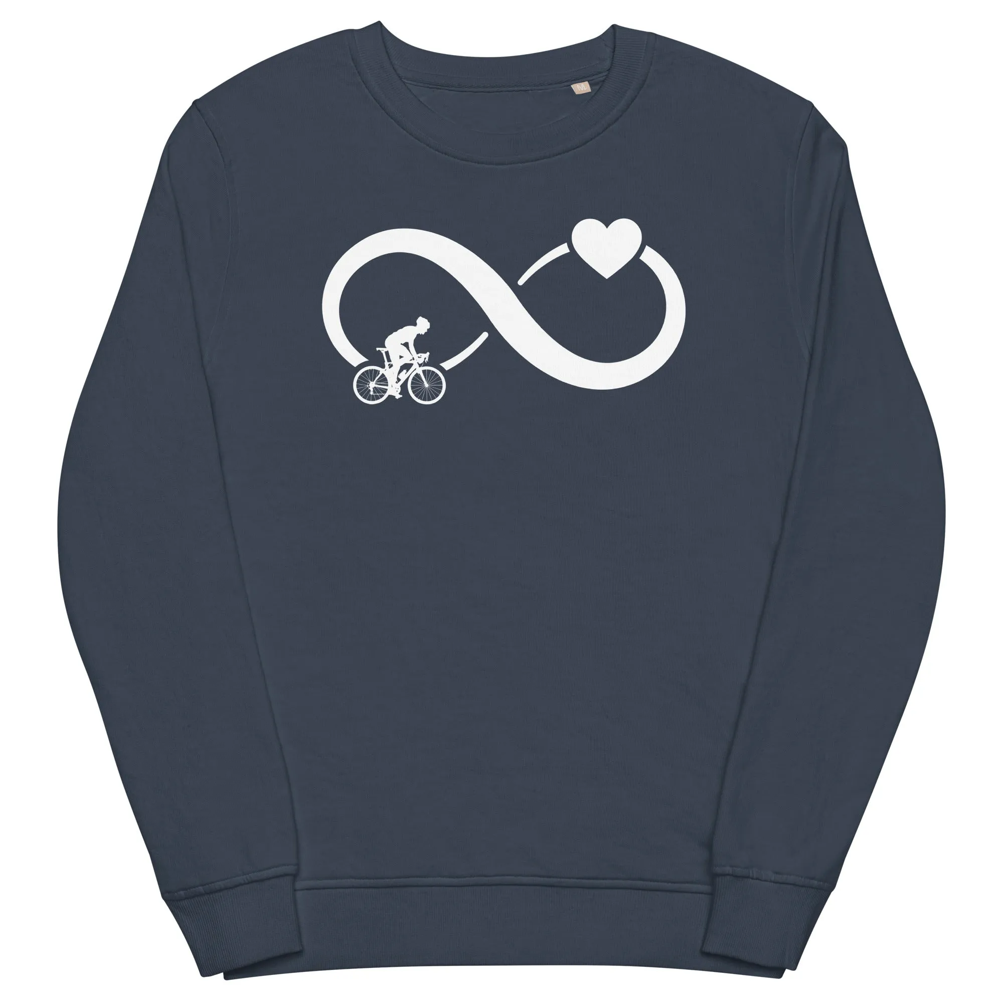 Infinity Heart and Cycling 1 - Unisex Premium Organic Sweatshirt