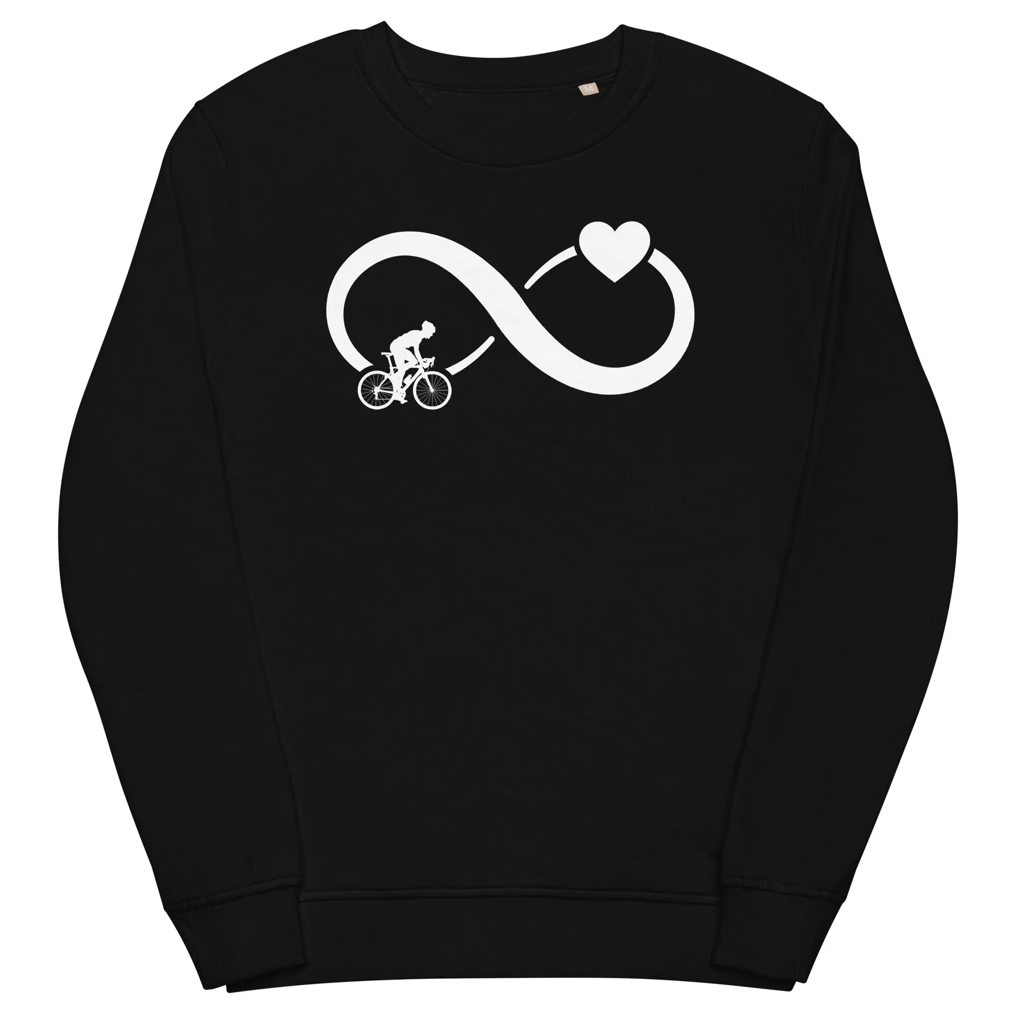 Infinity Heart and Cycling 1 - Unisex Premium Organic Sweatshirt