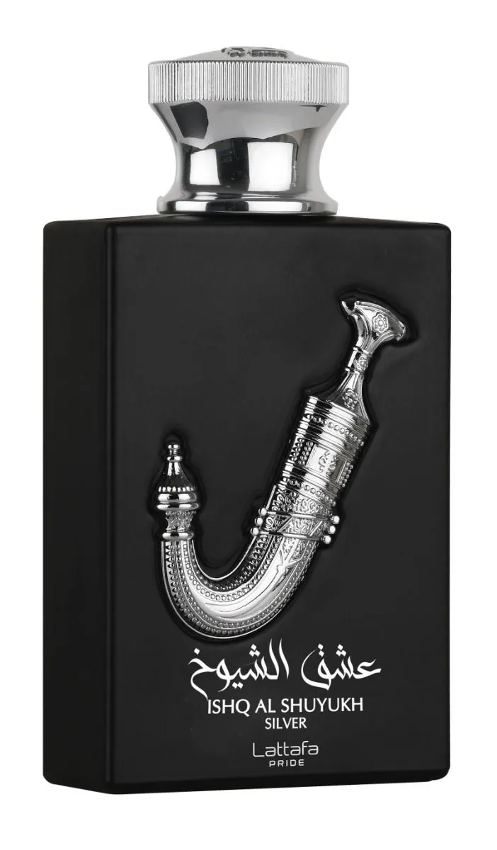 ISHQ AL SHUYUKH SILVER By LATTAFA PRIDE Eau De Parfum Spray 3.4 oz 100 ml