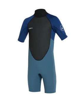 Kid's Reactor II Short Sleeve Spring Suit 2mm Wetsuit - Cadet