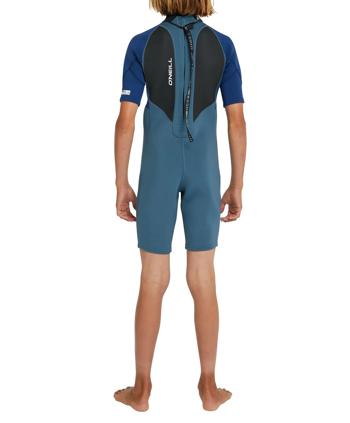 Kid's Reactor II Short Sleeve Spring Suit 2mm Wetsuit - Cadet