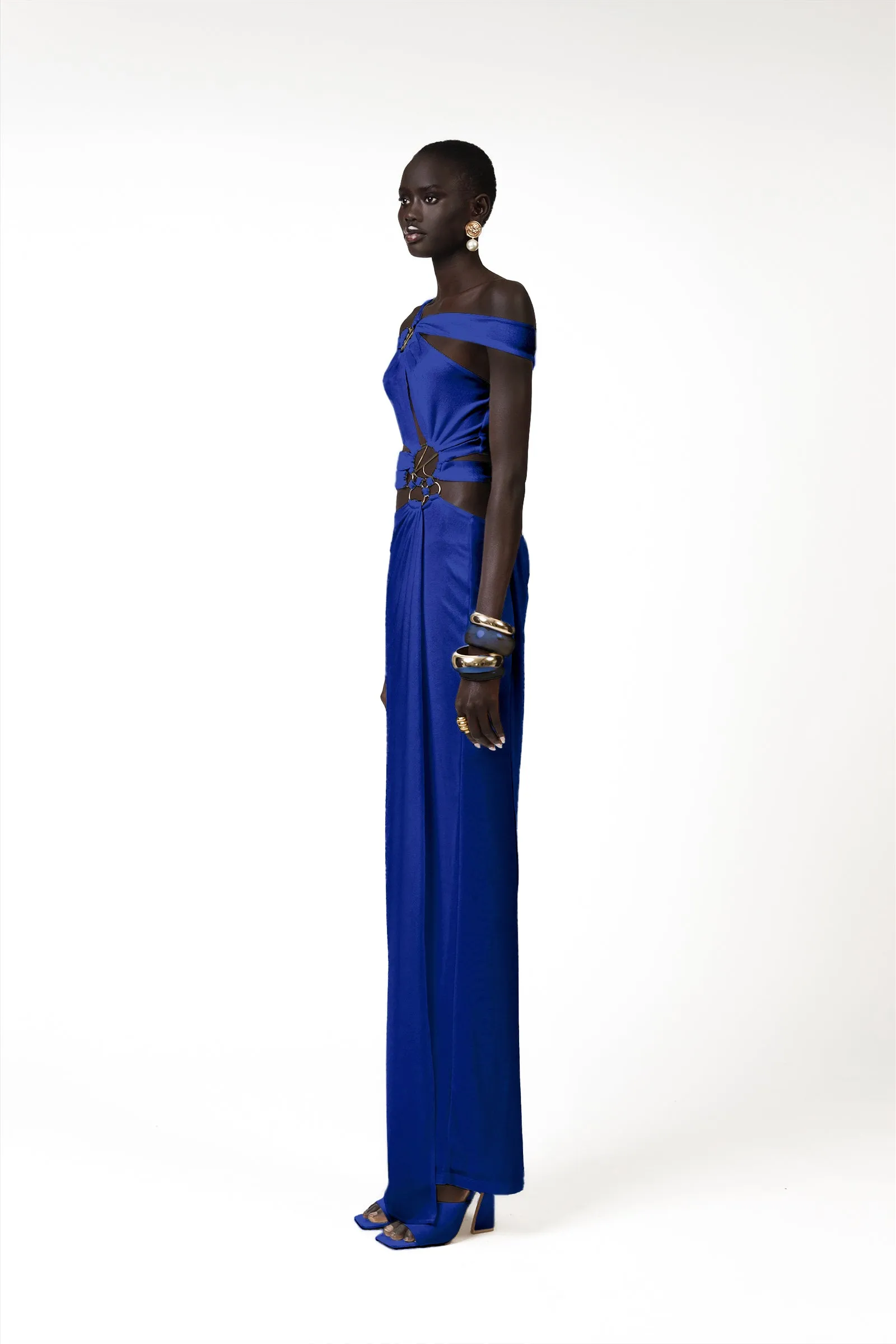 Kiyren Dress - Blue