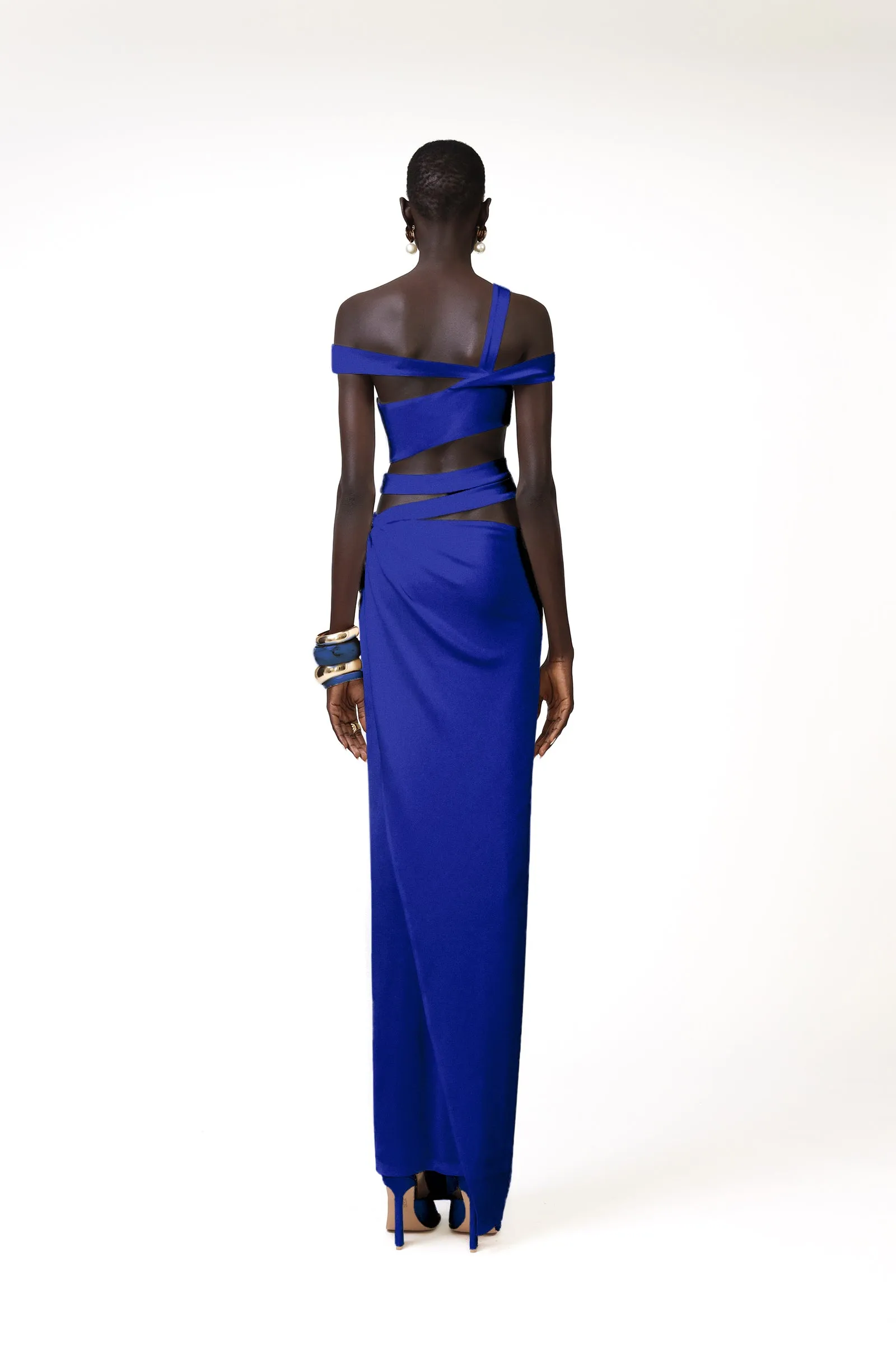 Kiyren Dress - Blue