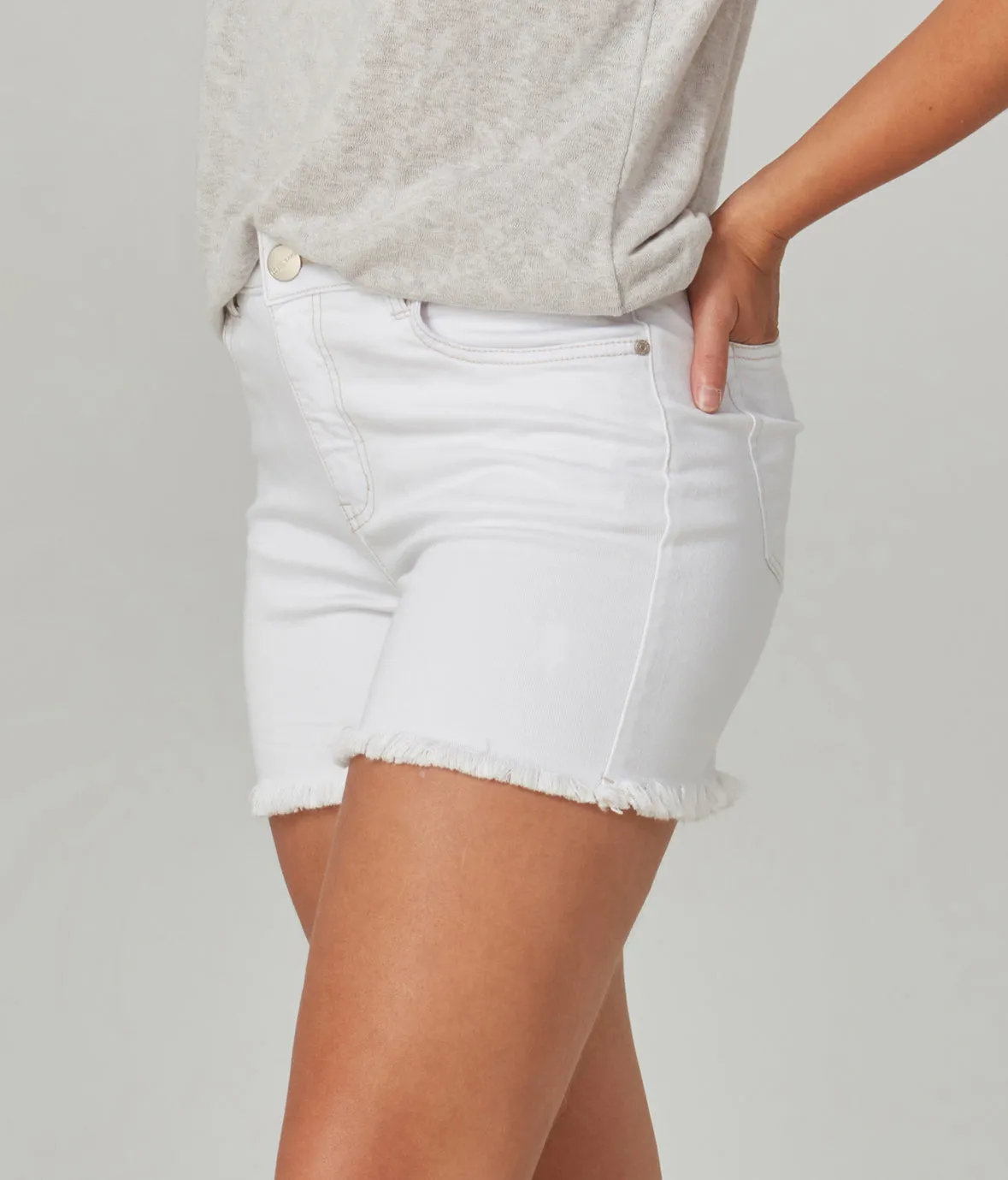 LIANA-WHT High-Rise Short