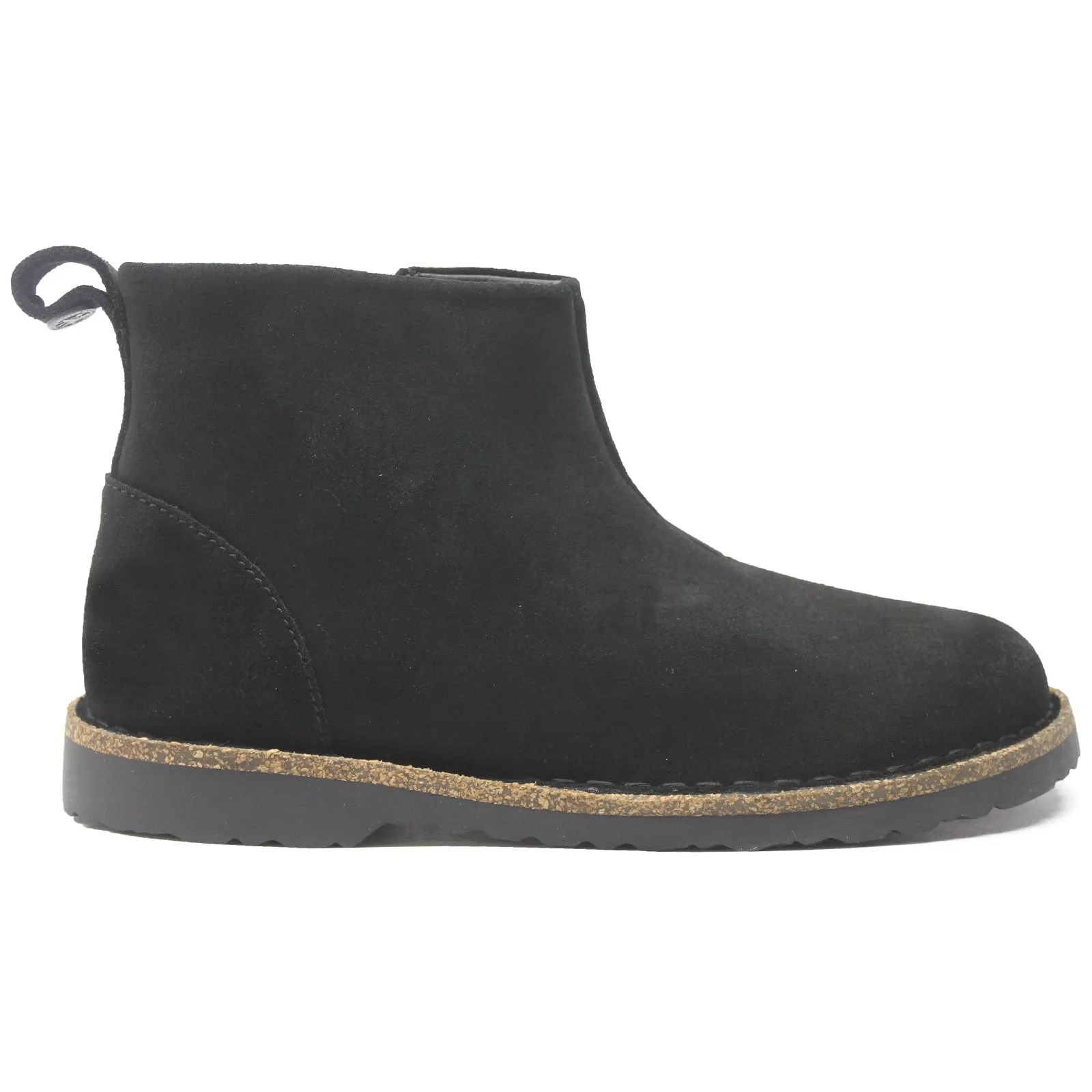 Melrose Suede Leather Unisex Slip-on Ankle Boots