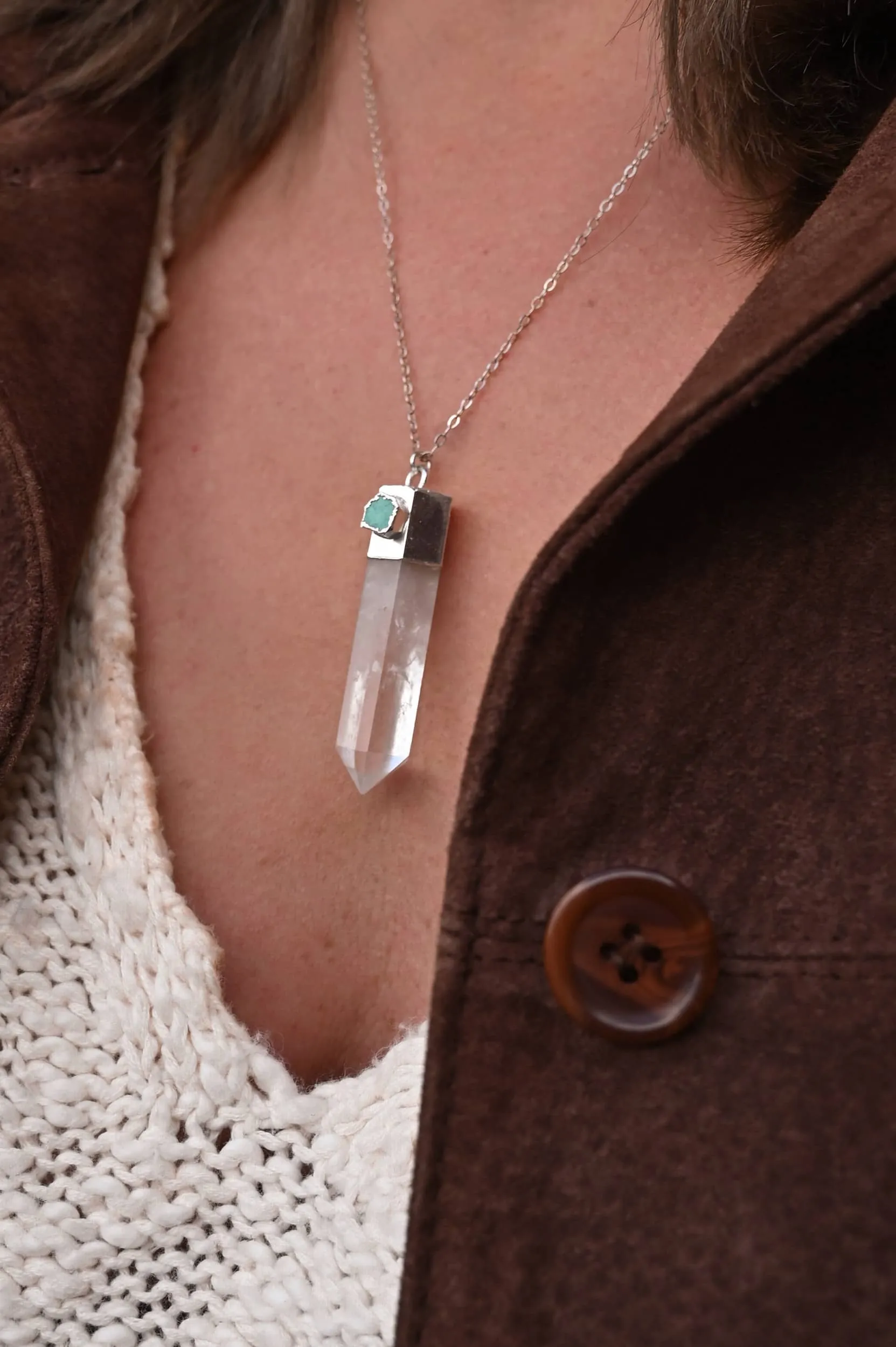 Own Your Power Quartz Necklace