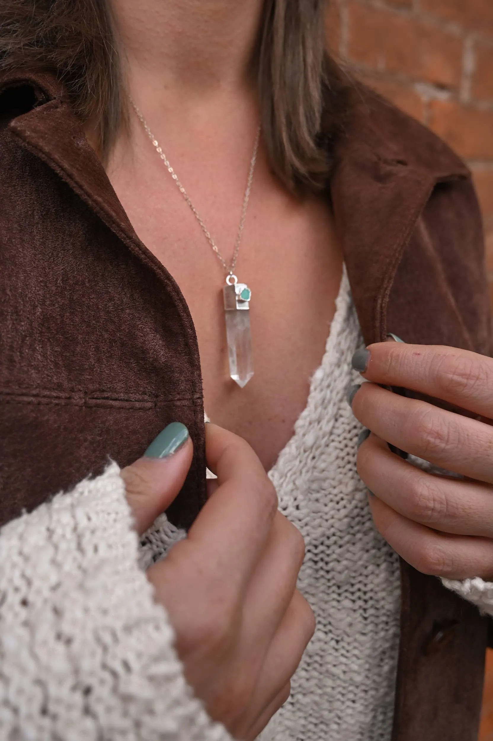 Own Your Power Quartz Necklace