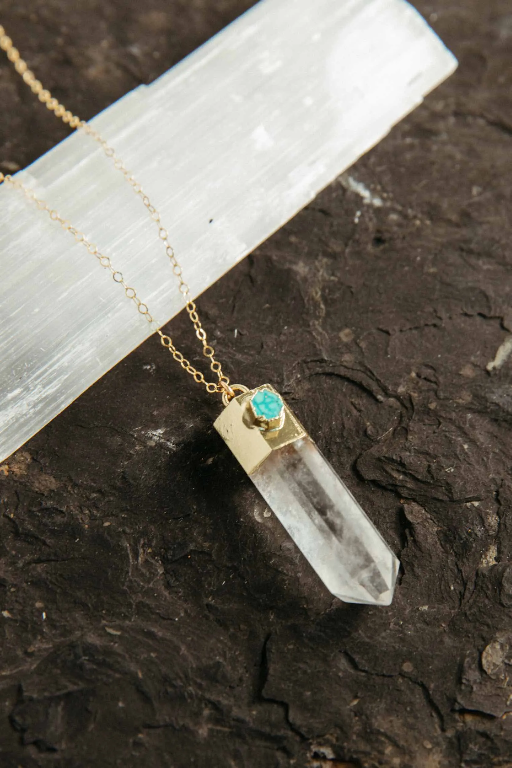 Own Your Power Quartz Necklace