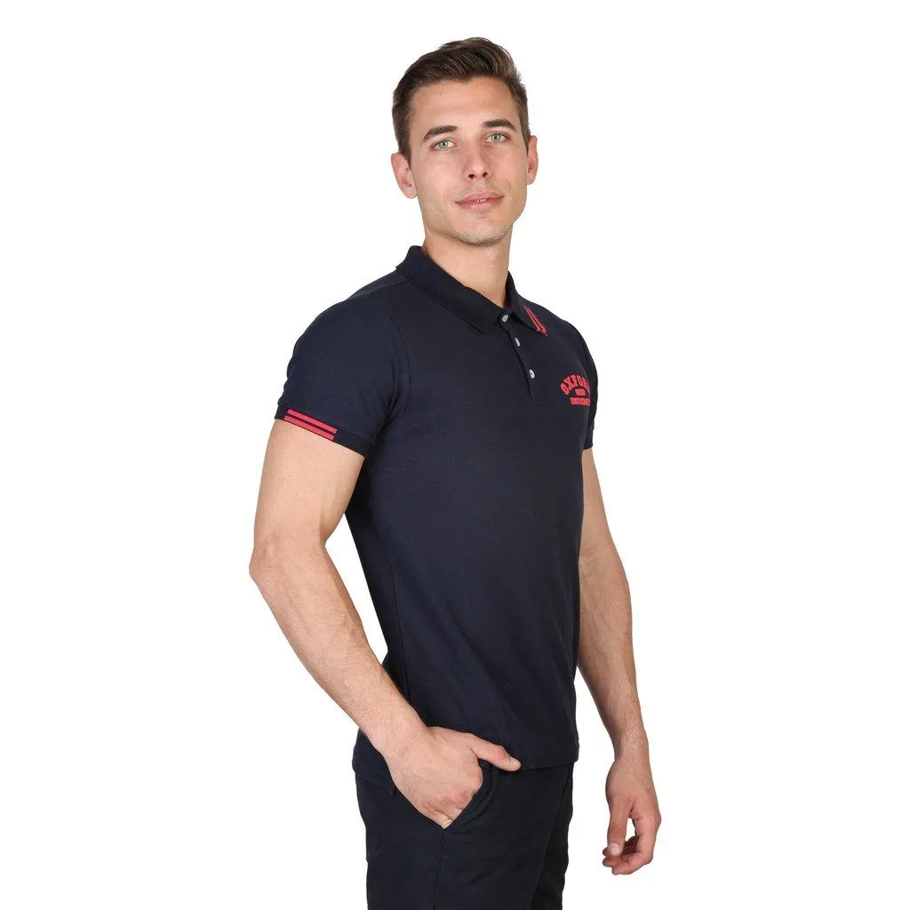 Oxford University Pique Polo - Navy