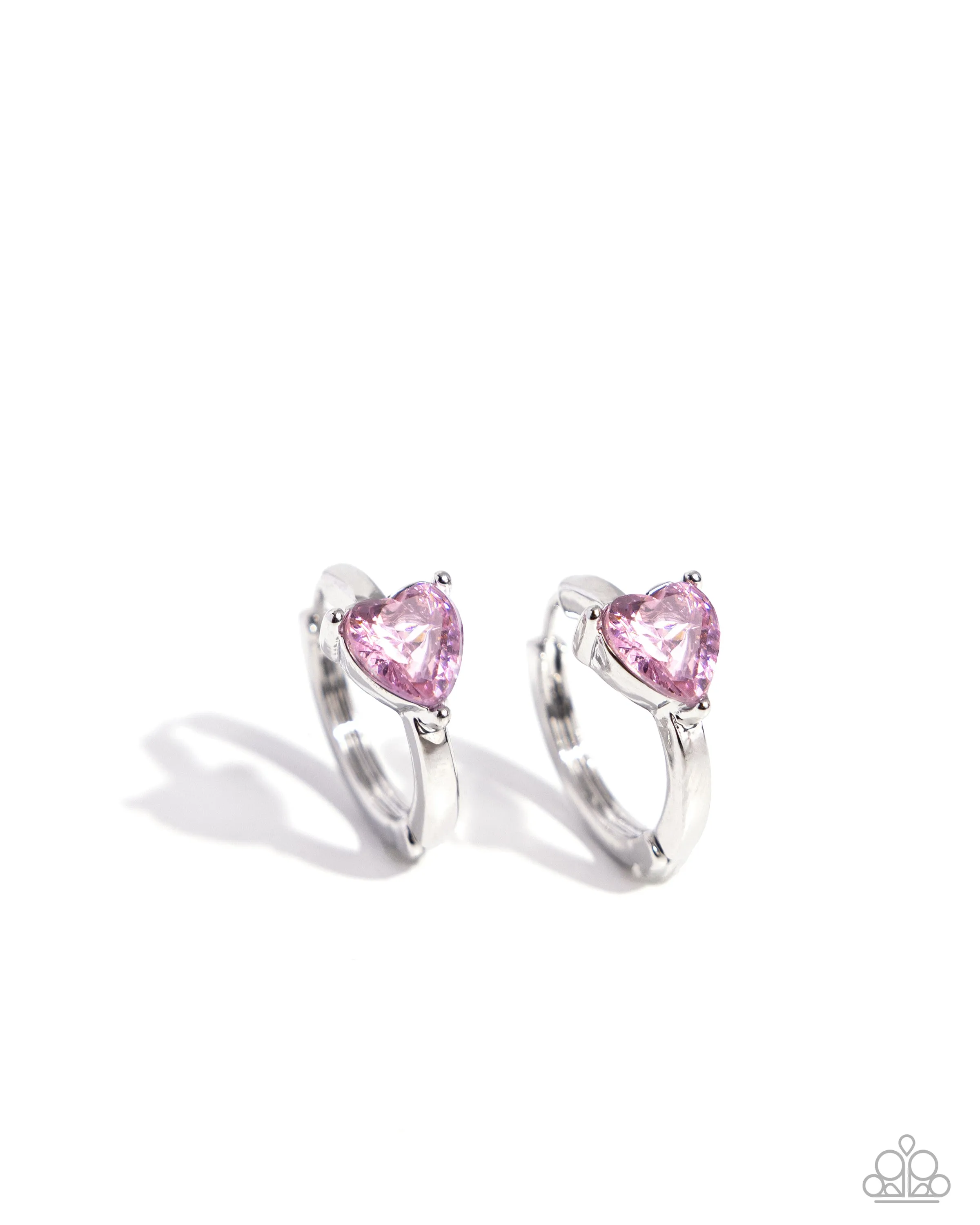 Paparazzi High Nobility Pink Post Earrings