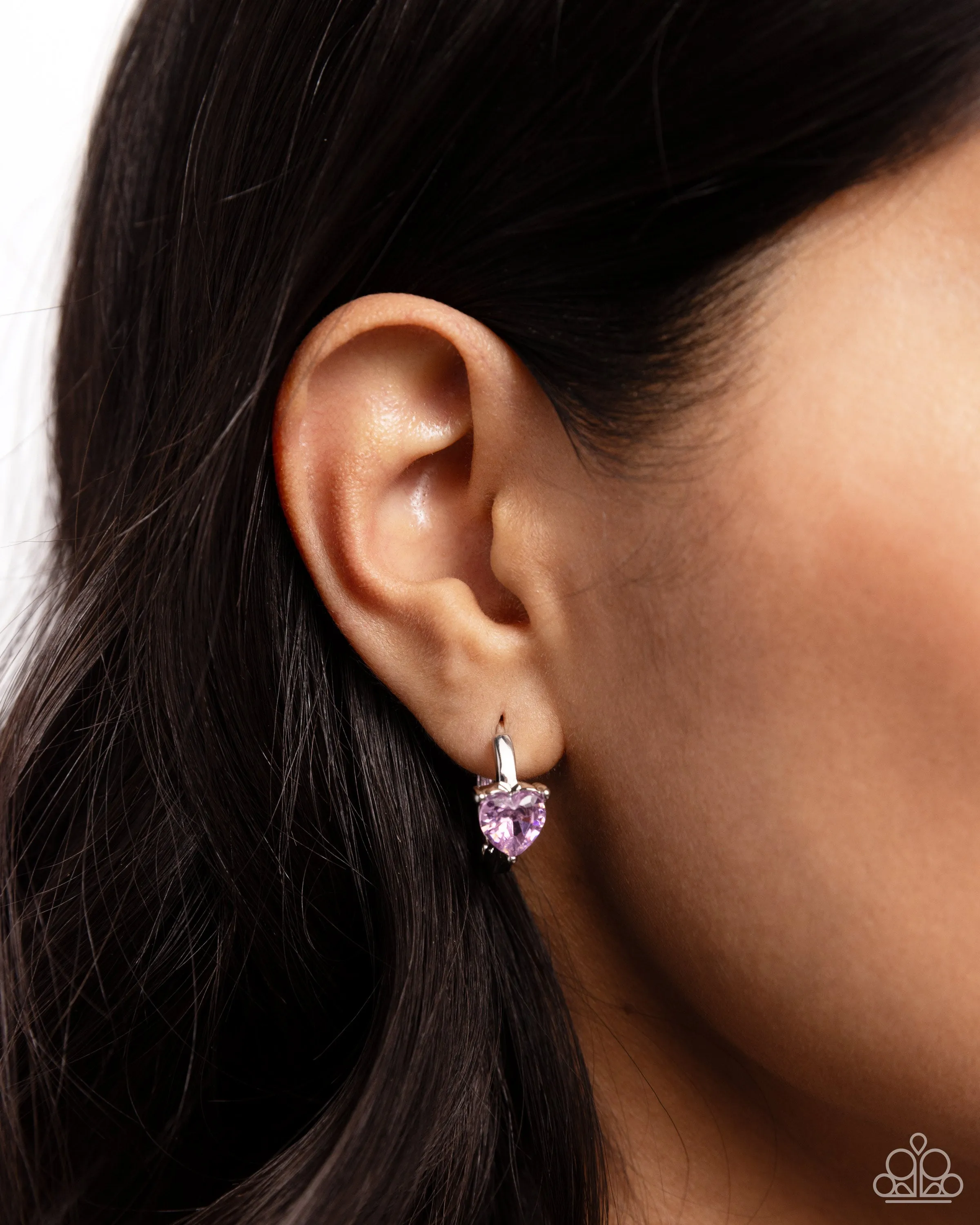 Paparazzi High Nobility Pink Post Earrings