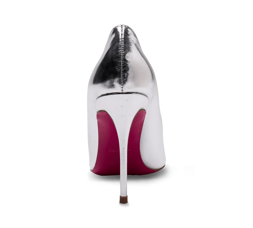 Pointed Toe Pink Sole High Heel Pumps