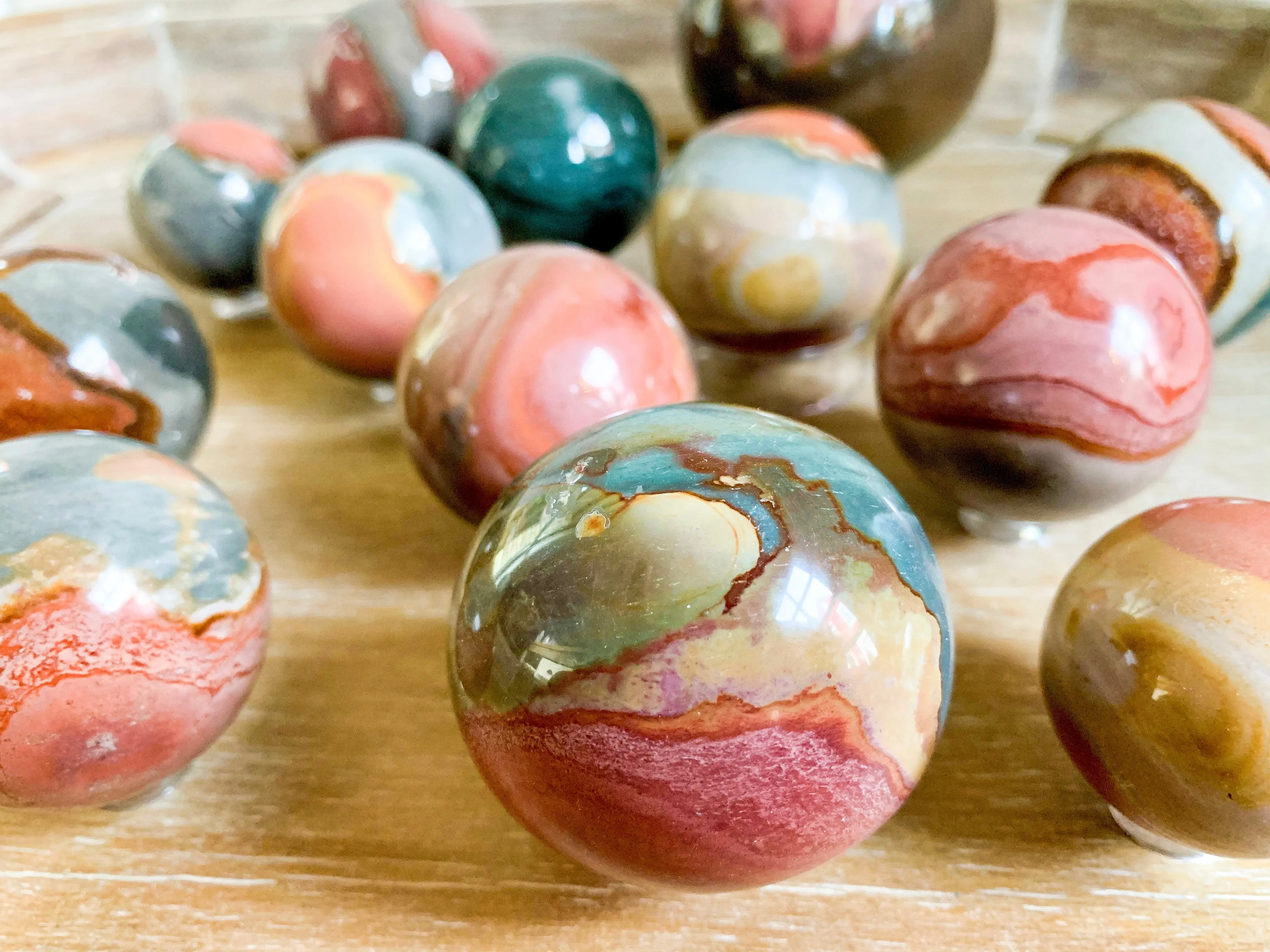 Polychrome Jasper Sphere