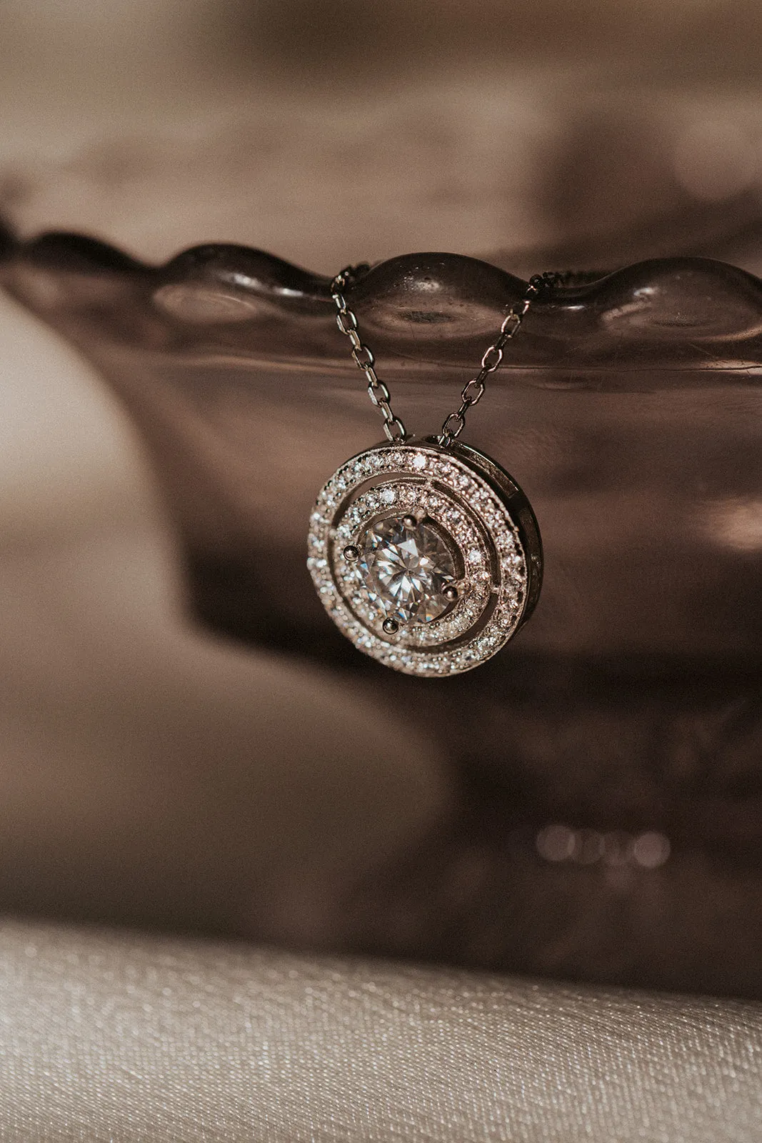 Princess Royal Moissanite Necklace **READY TO SHIP**