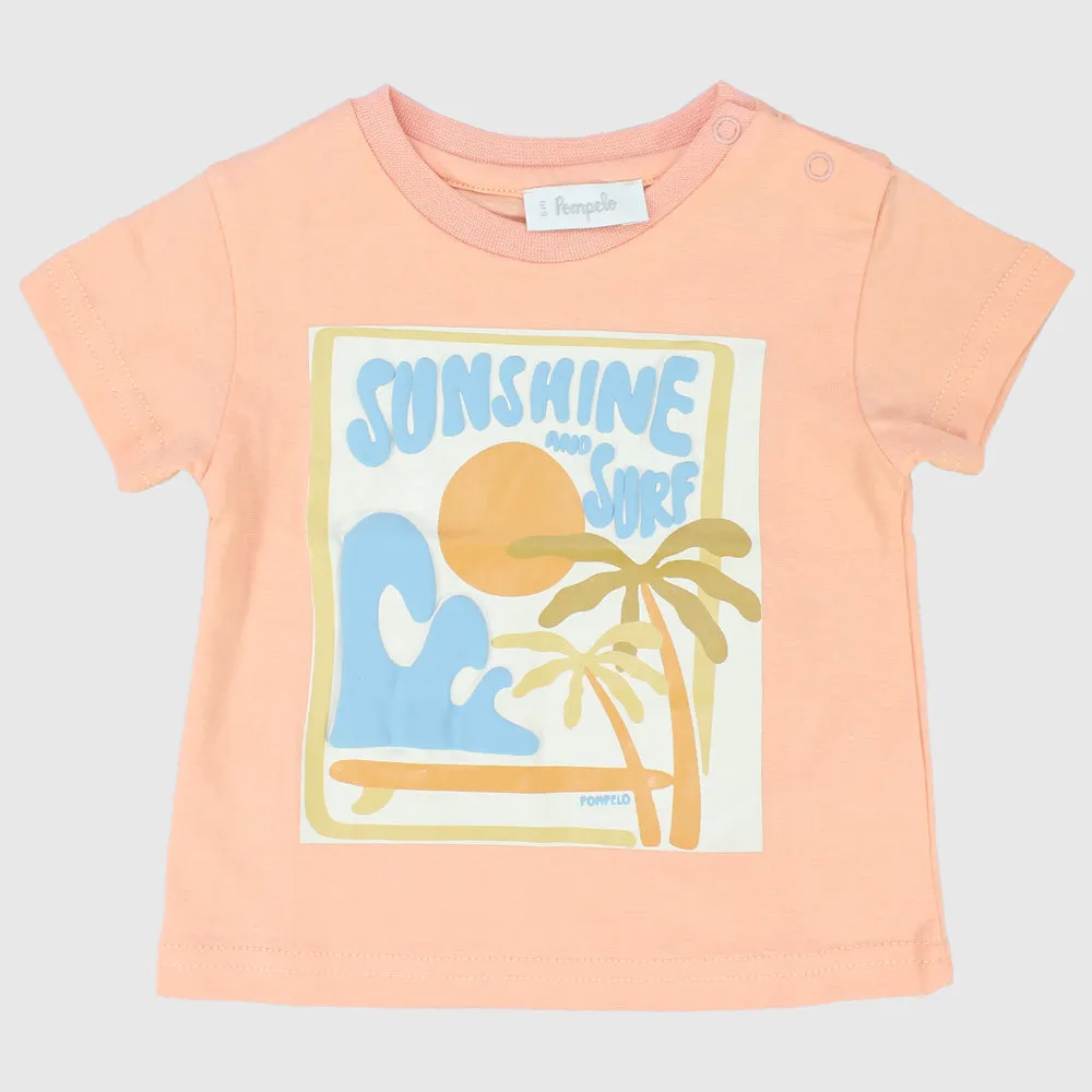 "Sunshine Surf" Short-Sleeved T-Shirt