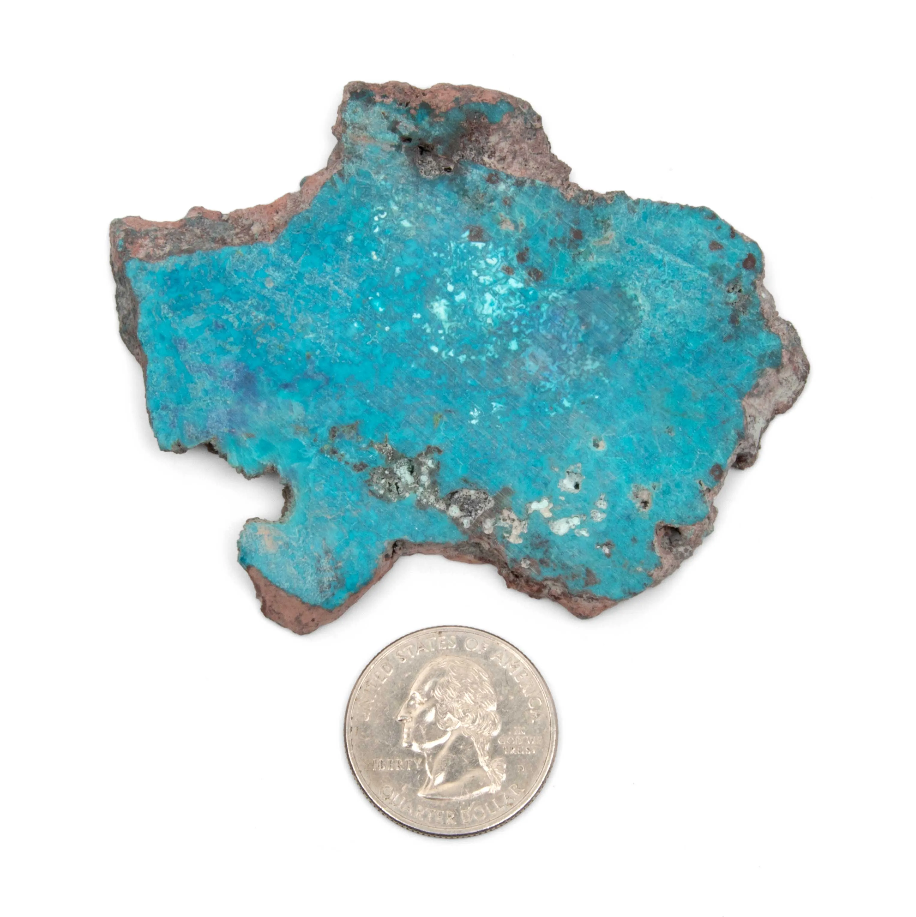 Shattuckite w/ Chrysocolla - Slab