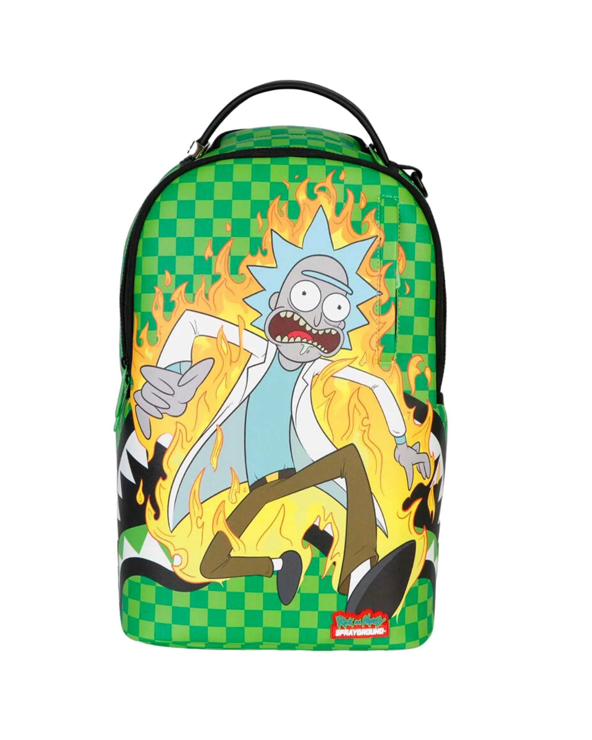 Sprayground Fire Rick Sharkmouth Backpack