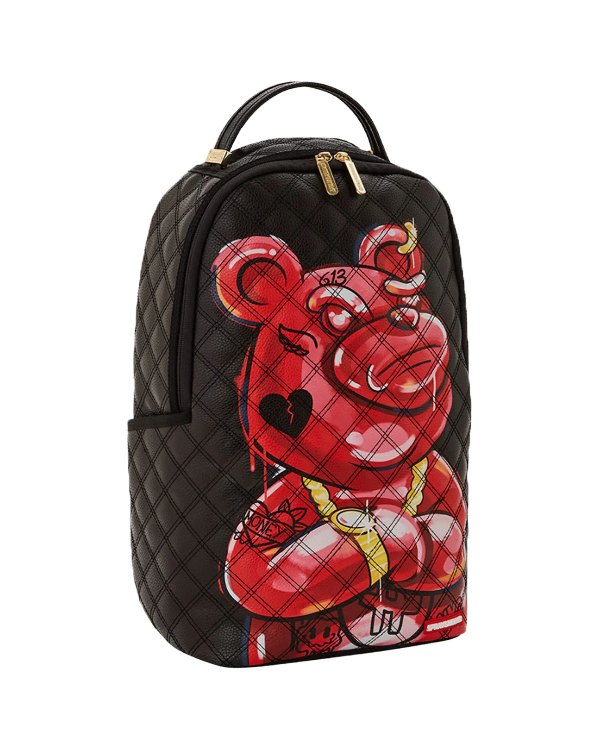 Sprayground Hand Painted Diablo Bear Dlxvf Backpack