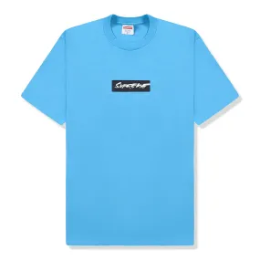 Supreme Futura Box Logo Bright Blue T Shirt