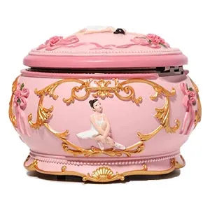 The Pink Ballerina Music Box