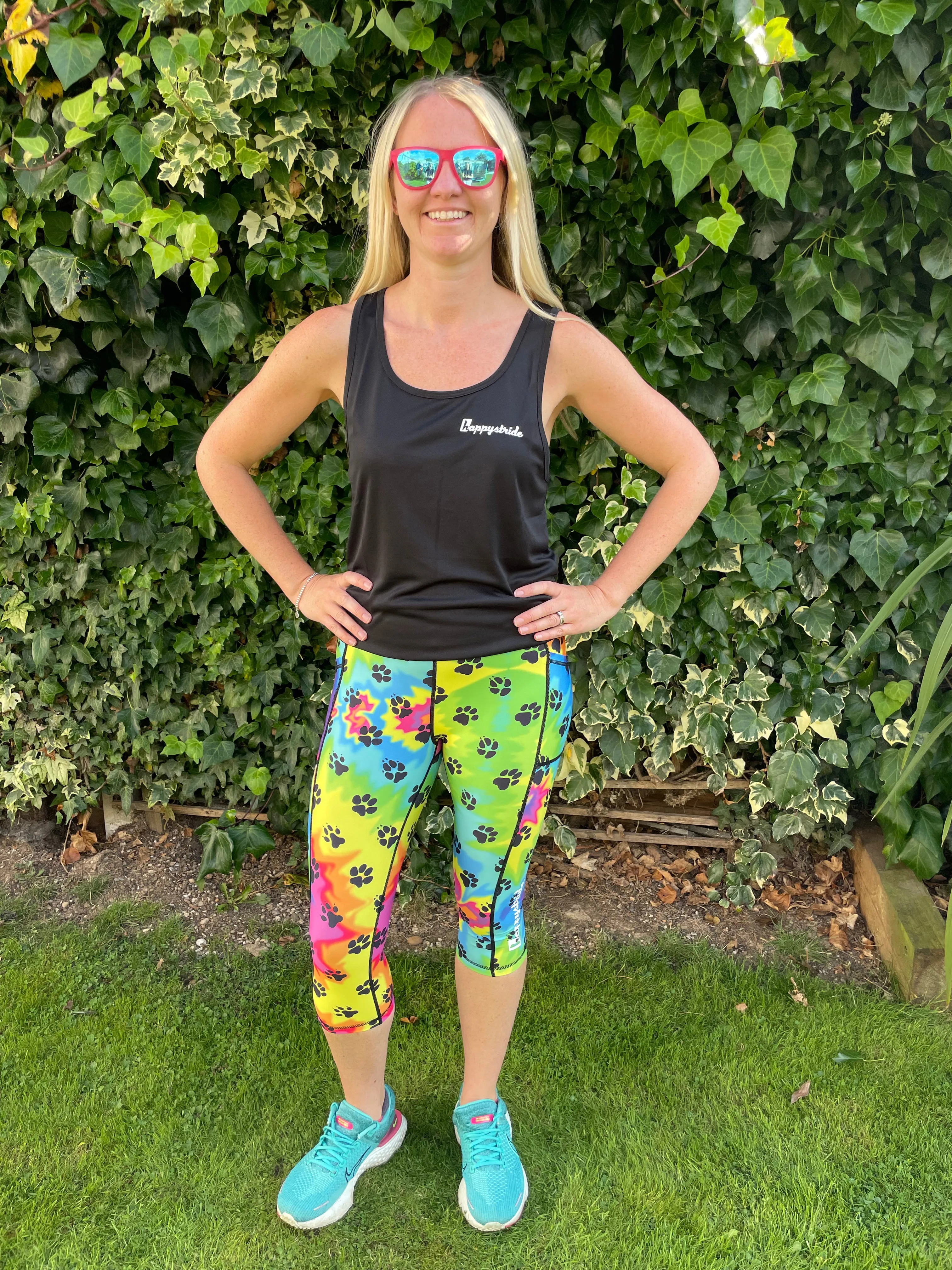 Totally pawsome capri leggings