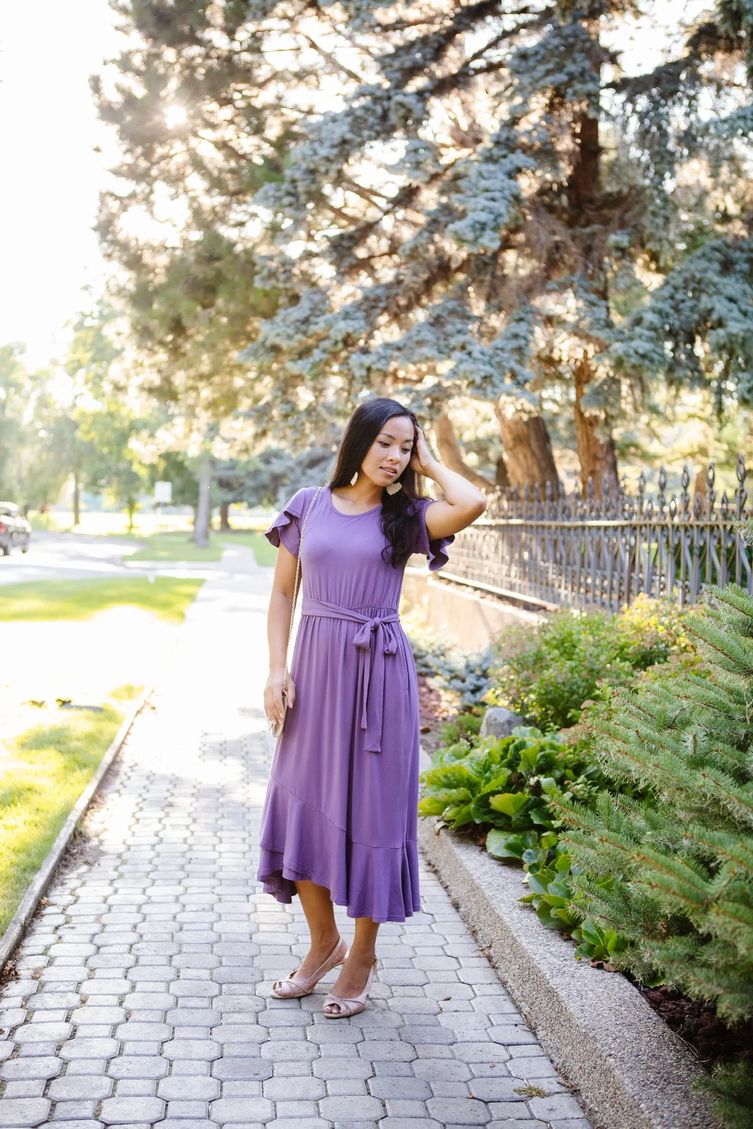 Veronica Ruffle Dress