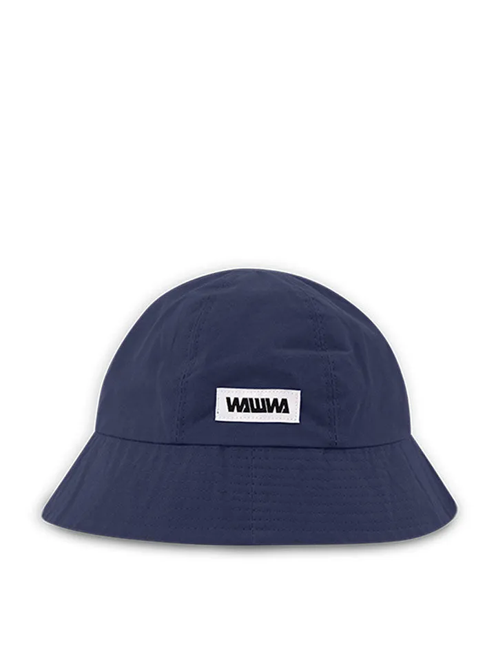 WAWWA Waxed Ripstop Bucket Hat Blue