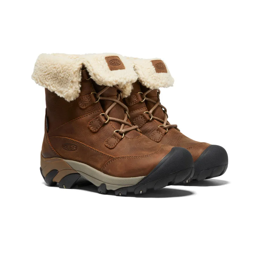 Women's Betty Waterproof Short Boot | Brown/Shitake