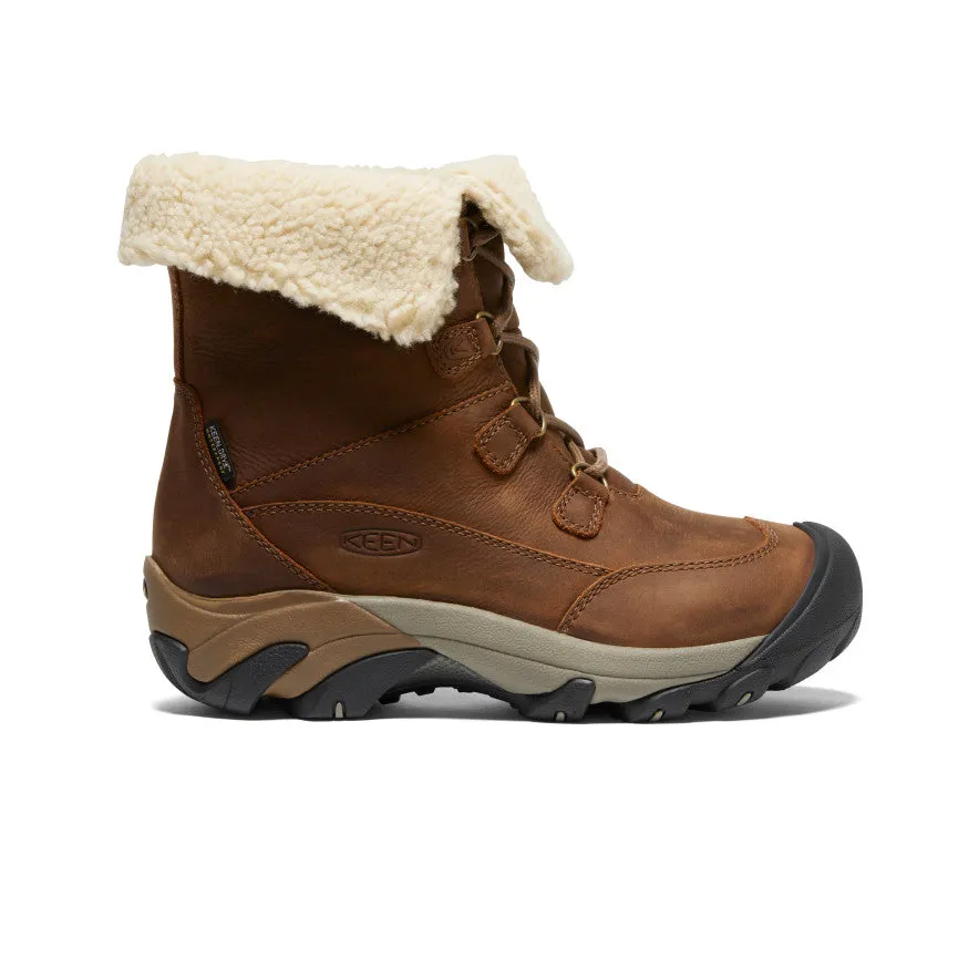 Women's Betty Waterproof Short Boot | Brown/Shitake