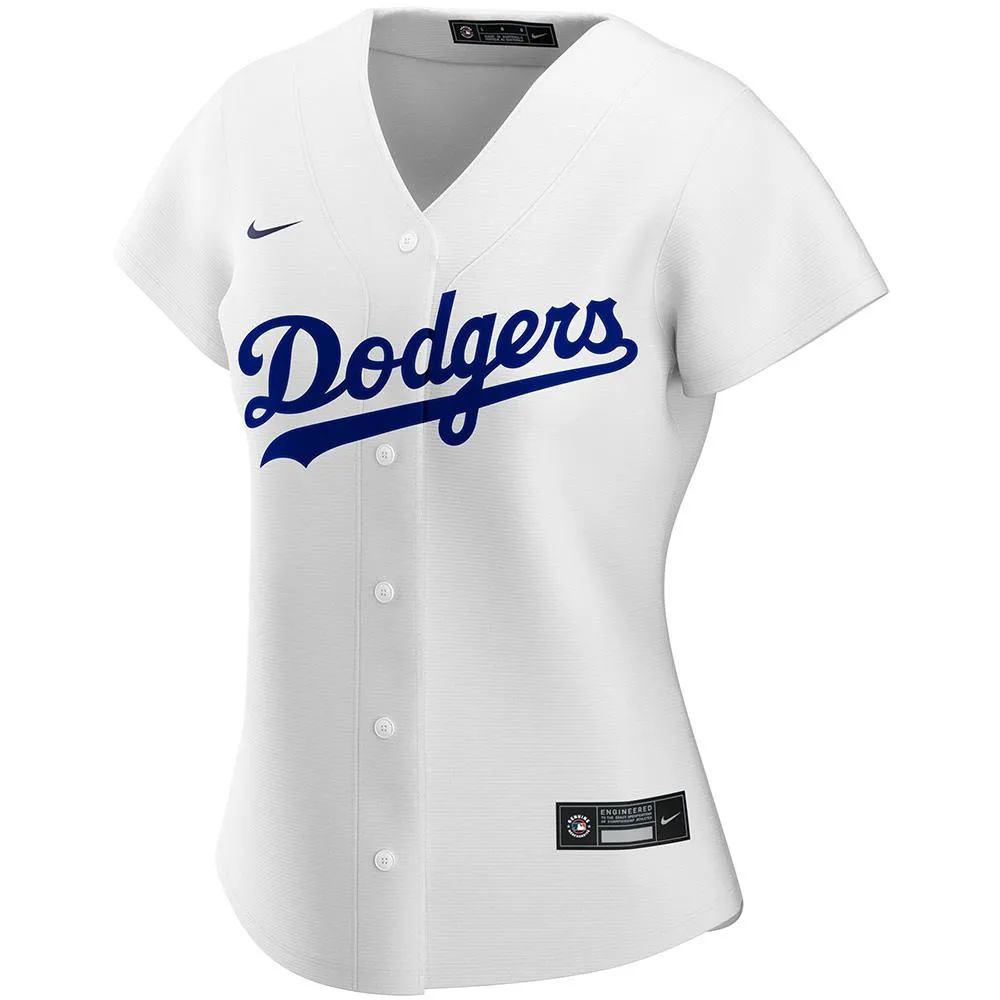 Womens Los Angeles Dodgers Clayton Kershaw Cool Base Replica Jersey White